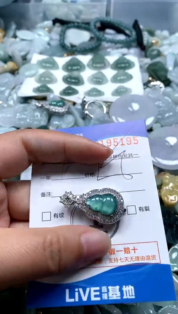 【闪购商品】翡翠颈饰未镶嵌闪购商品0195195