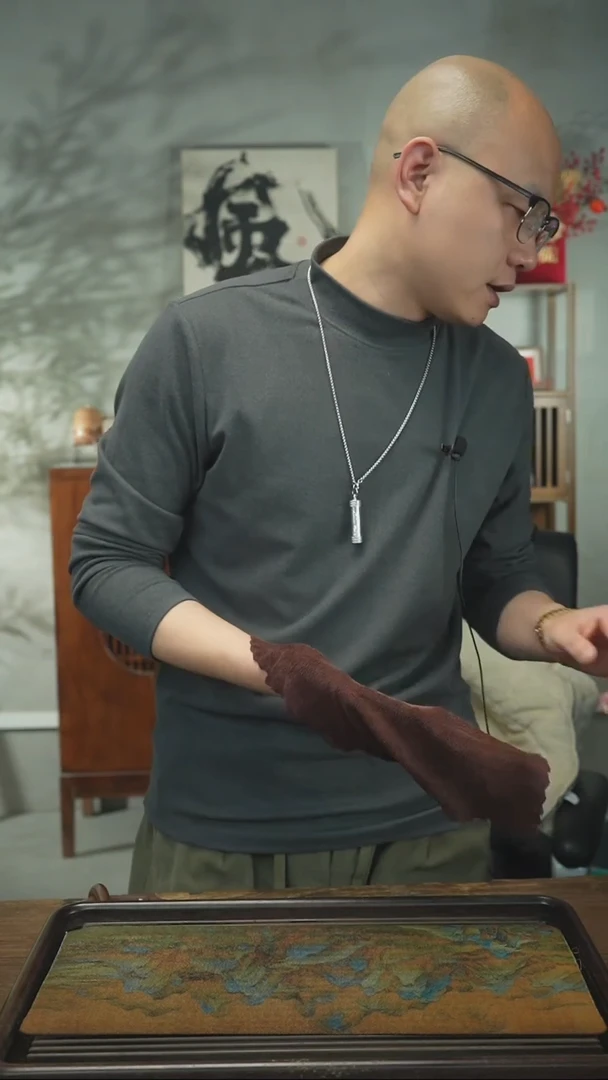 【闪购商品】紫砂茶杯2.6 玄铁石黄 盖杯