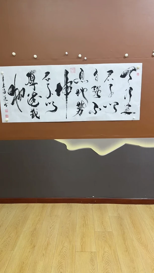 书法耿老师天行健作品