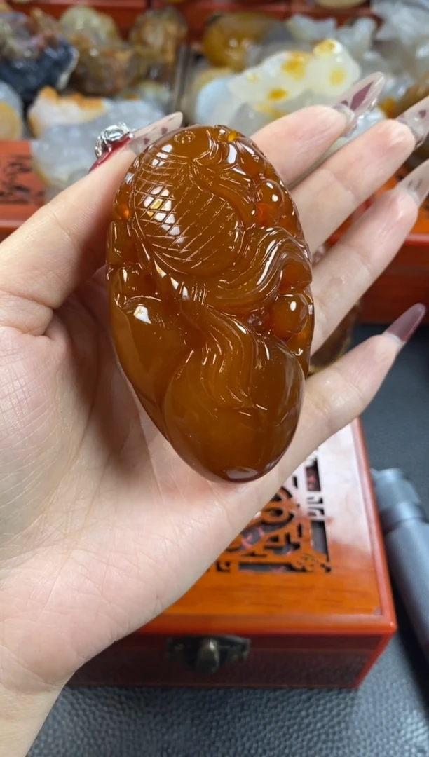 【闪购商品】玛瑙/玉髓手把未镶嵌1