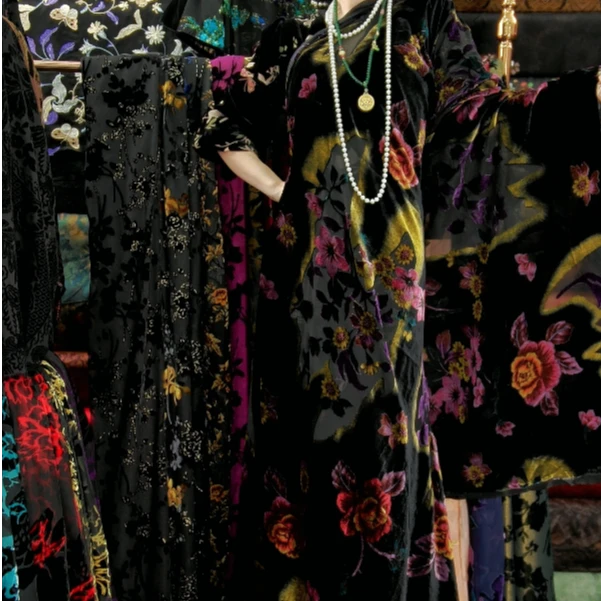 【彩绘花瓶】睿祥私人高定真丝系列服装面料