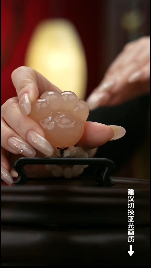 玉【小猫爪】天然玉石手把件