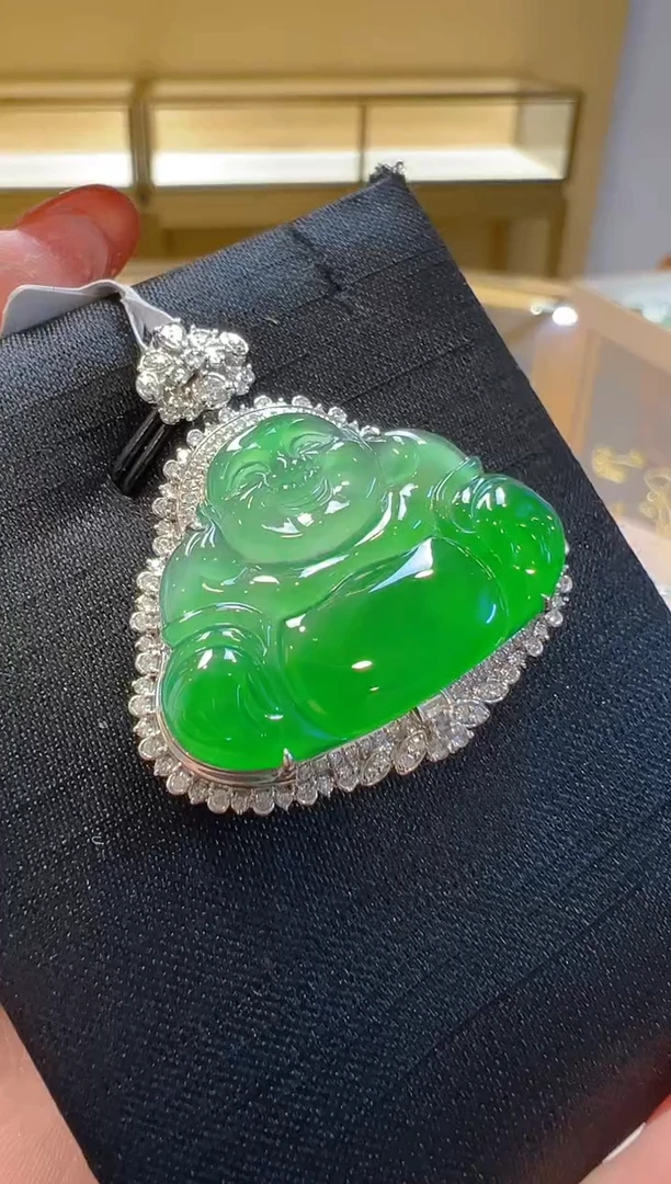 【闪购商品】翡翠吊坠(不含链)18K金镶嵌多样性团购发一件