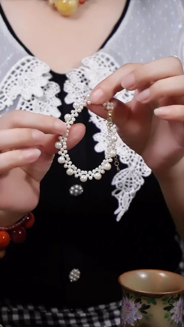 水晶手链未镶嵌贝珠手链