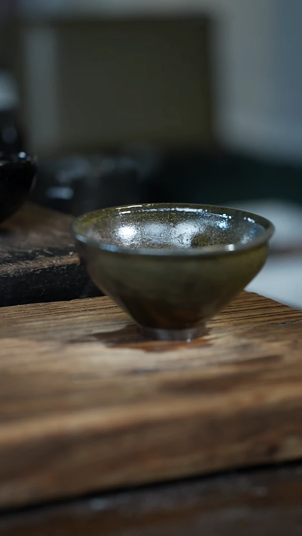 浪鬼柴烧龙窑系列良杯 微瑕