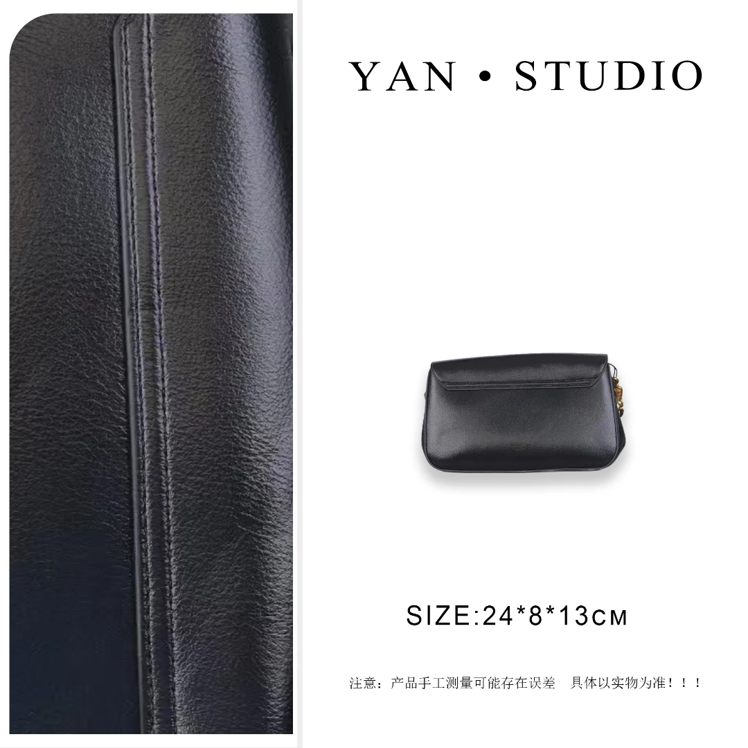 【艳姐甄选】自留款满愿种子 SKL-7632-黑色-轻奢时尚百搭新款女包