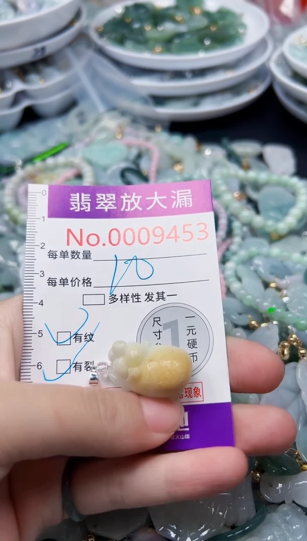 颈饰未镶嵌翡翠9453