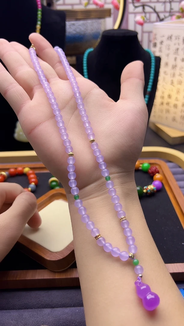 【闪购商品】翡翠颈饰14K金镶嵌X743``````