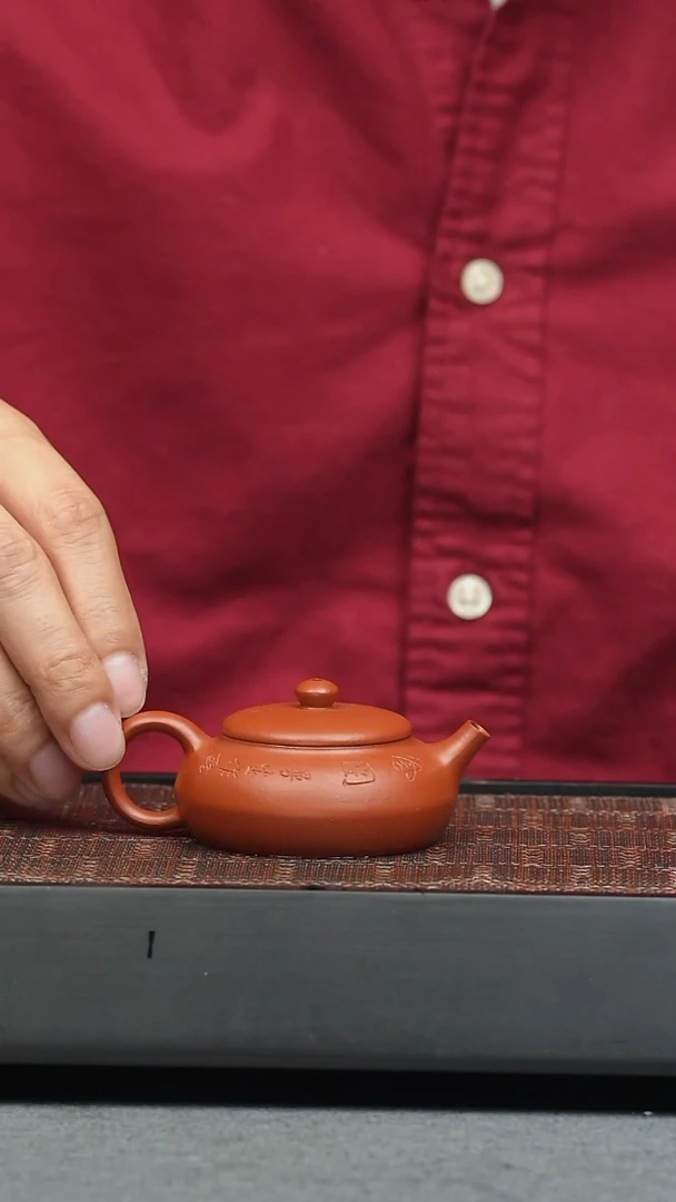 茶壶紫砂五堂 合欢-刻（阿曼陀室）