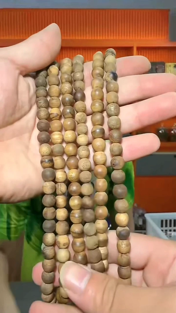 沉香手串128号长串0.8多样性发一