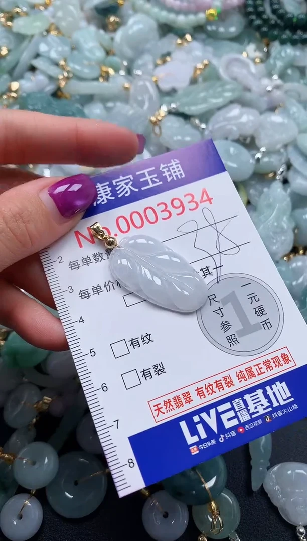 颈饰未镶嵌翡翠3934
