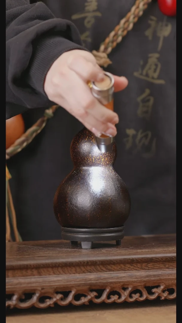 72号精品天然大漆酒葫芦一物一拍~