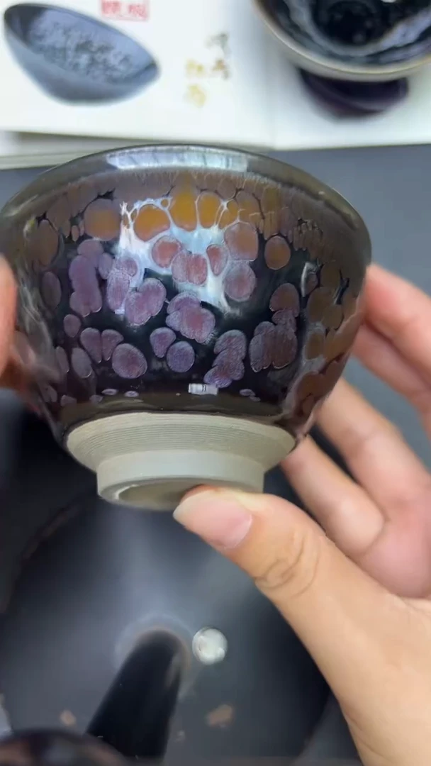 茶盏曜变大师徐长和老师作品