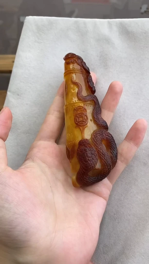 未镶嵌定制琥珀10927177-摆件