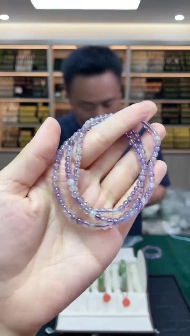 水晶手串未镶嵌多样性发一件