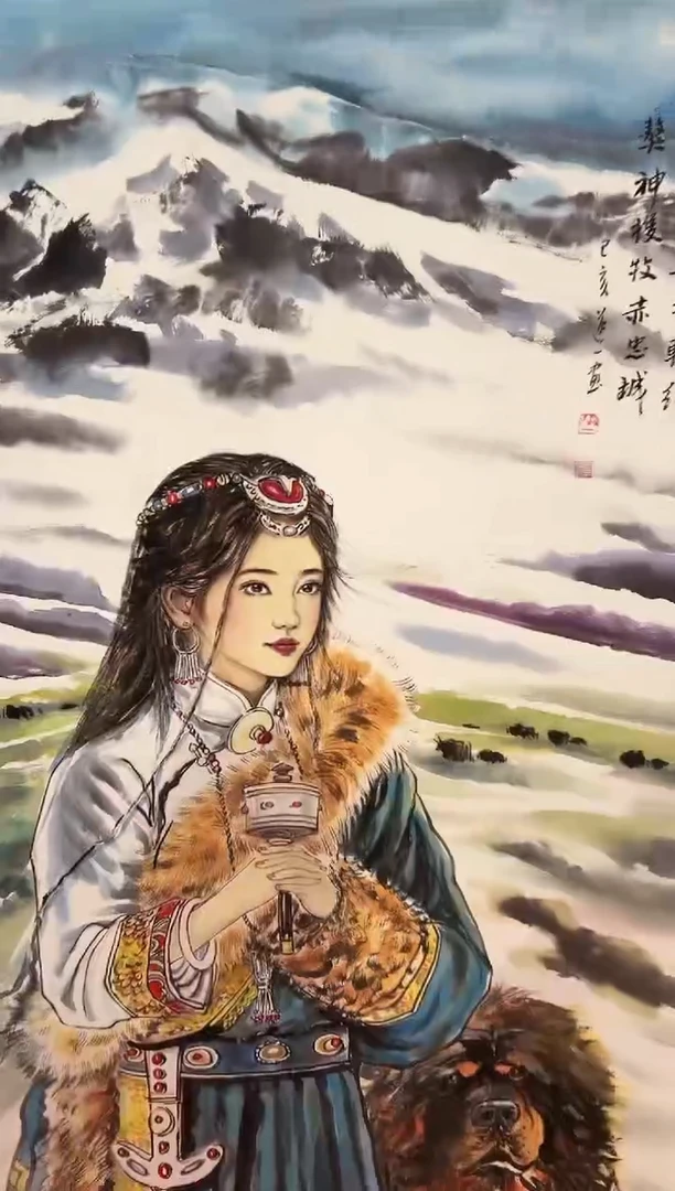 国画道一老师绘画作品G·13