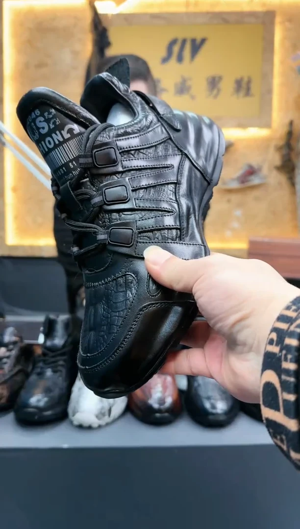 磨砂皮（牛皮）39码黑色918