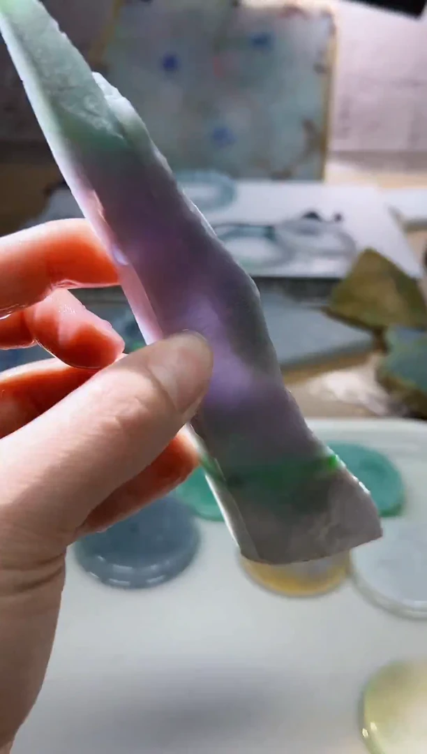 裸石翡翠天然翡翠A货余 南 845