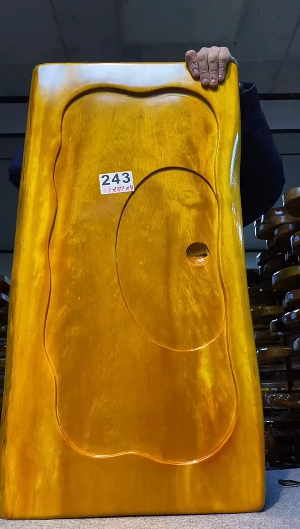 实木原木茶盘 一物一拍(不含配件）