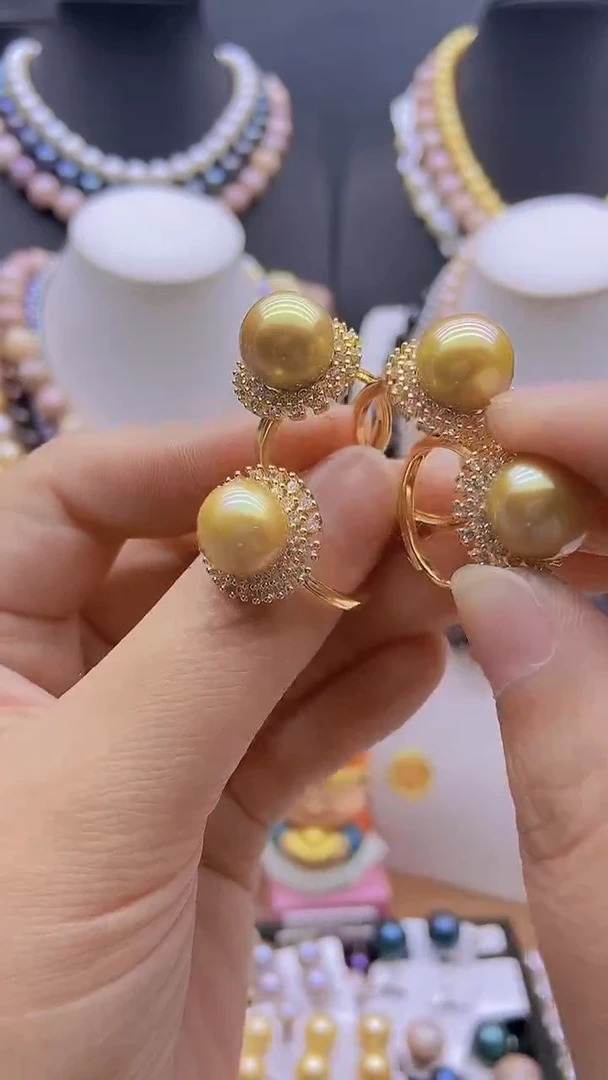 未镶嵌淡水珍珠原创设计5