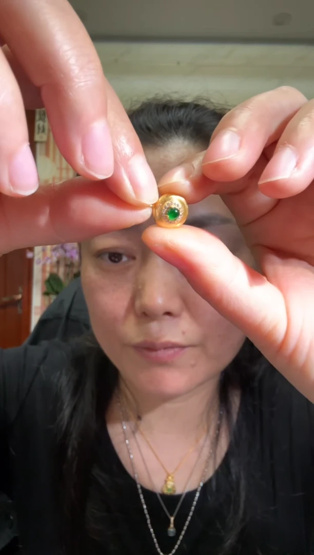 颈饰银S925镶嵌翡翠00006111