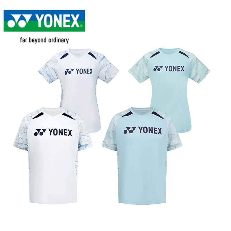 YONEX/尤尼克斯2025春季新款比赛服训练服男女同款吸汗透气排汗