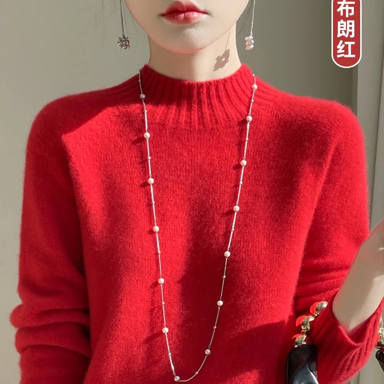 【新年款】一线成衣 双股纱针织女款秋冬针织打底衫