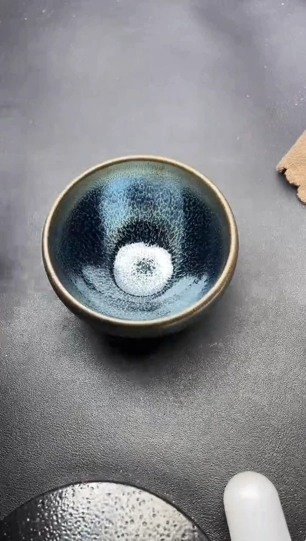 【闪购商品】茶盏叶紫建盏瓷器微瑕304