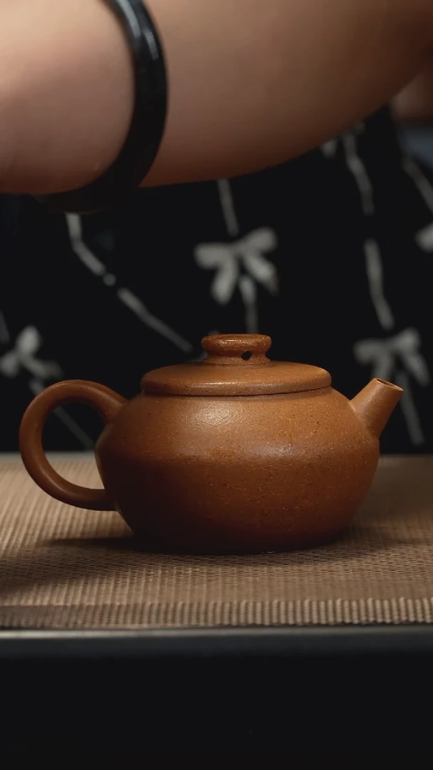 茶壶紫砂黄金段巨轮150CC