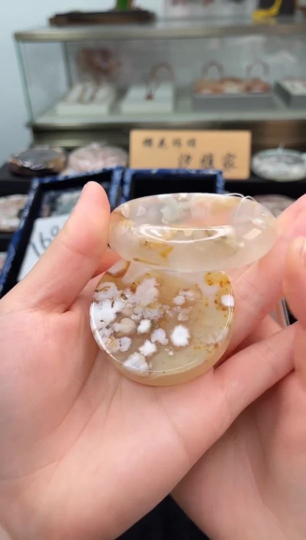 未镶嵌手镯石英质玉53圈口（赠品镯心）13658144