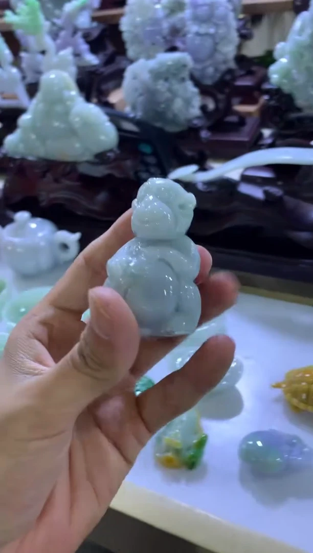 【闪购商品】翡翠把件未镶嵌翡翠摆件