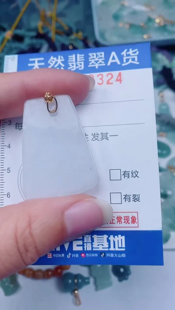 颈饰未镶嵌翡翠00009324
