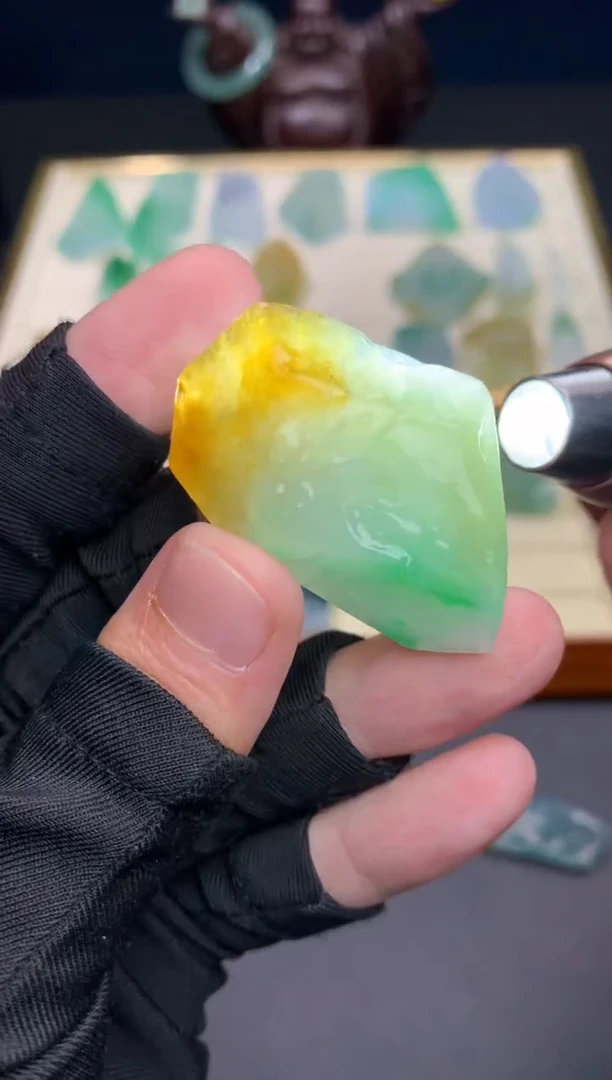 颈饰银S925镶嵌翡翠天然翡翠裸石（包工）