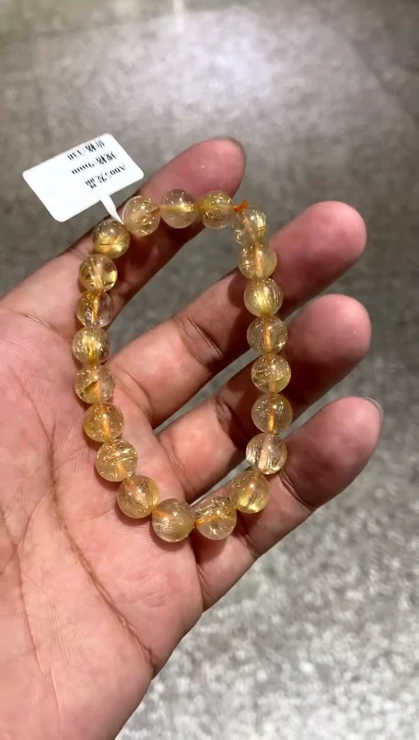 【闪购商品】水晶939-未镶嵌金发9mm+