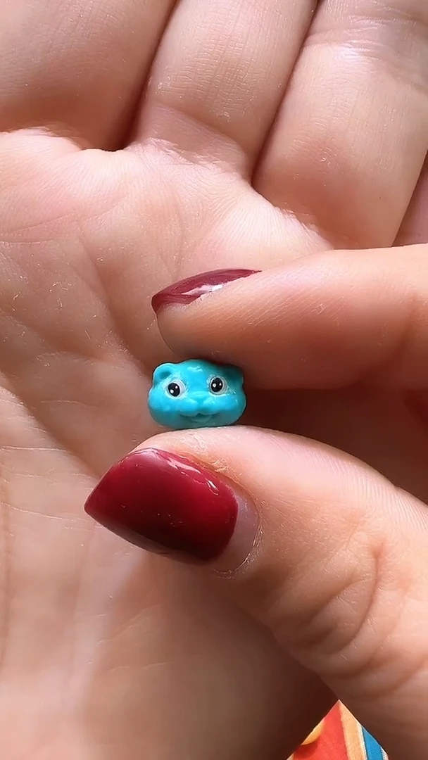 未镶嵌绿松石配饰配珠国检证书   绿松石高瓷精工小喵喵