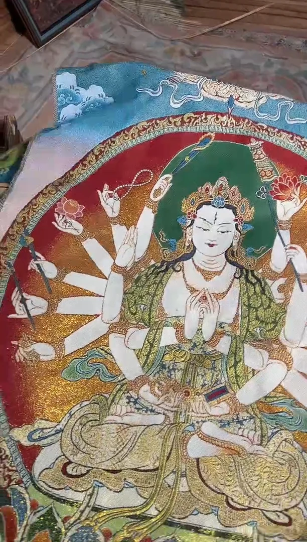 卷轴画天天的唐卡tk160