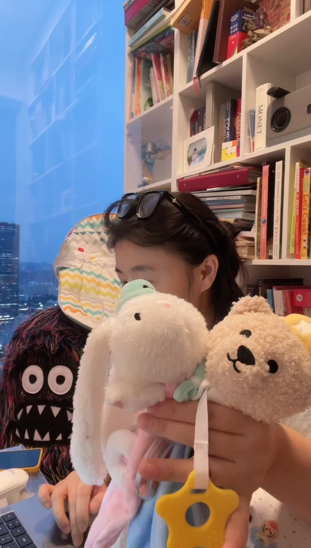 安抚巾小兔子+泰迪熊不售后