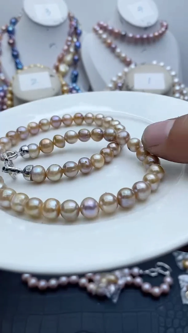 【闪购商品】淡水珍珠颈饰未镶嵌0215