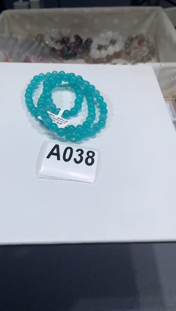 未镶嵌手链水晶天河石多圈A038