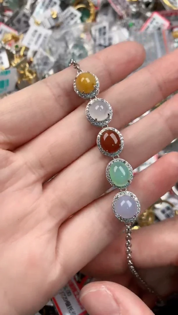 银S925镶嵌戒指翡翠121212----1