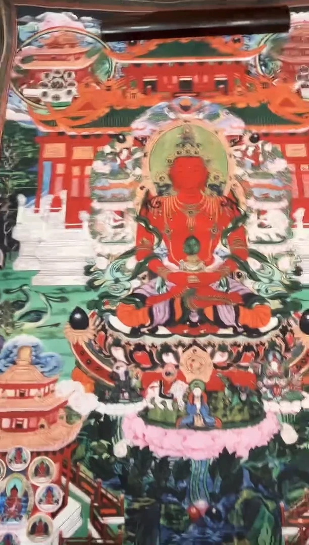 卷轴画唐卡TK16098