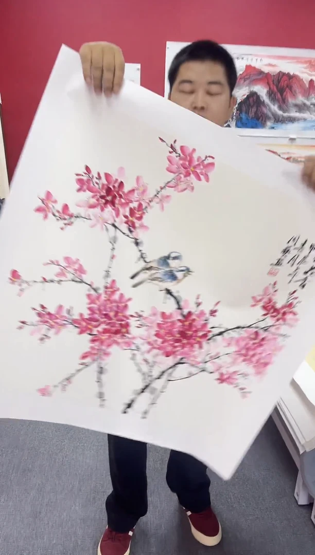 国画 国画作品 宣纸纯手绘
