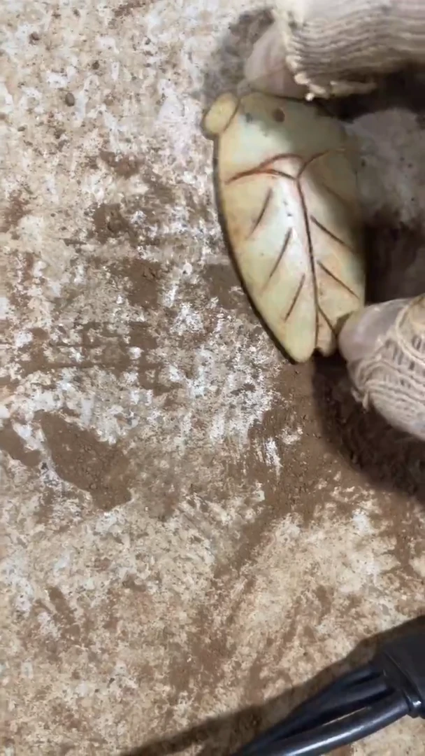 瓷片手工，手绘，陶瓷