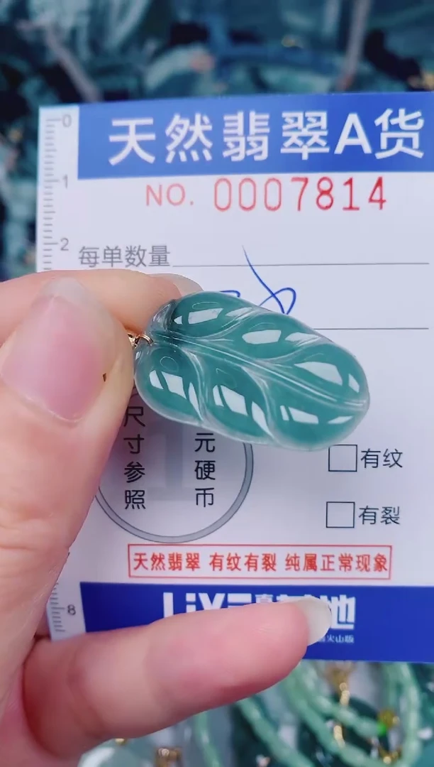 颈饰未镶嵌翡翠00007814
