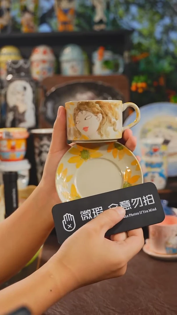 景德镇高温釉下彩纯手工手绘