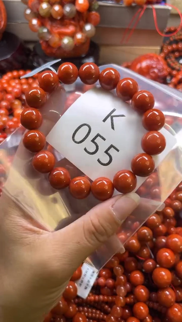 未镶嵌南红玛瑙珠宝奇石K055-12
