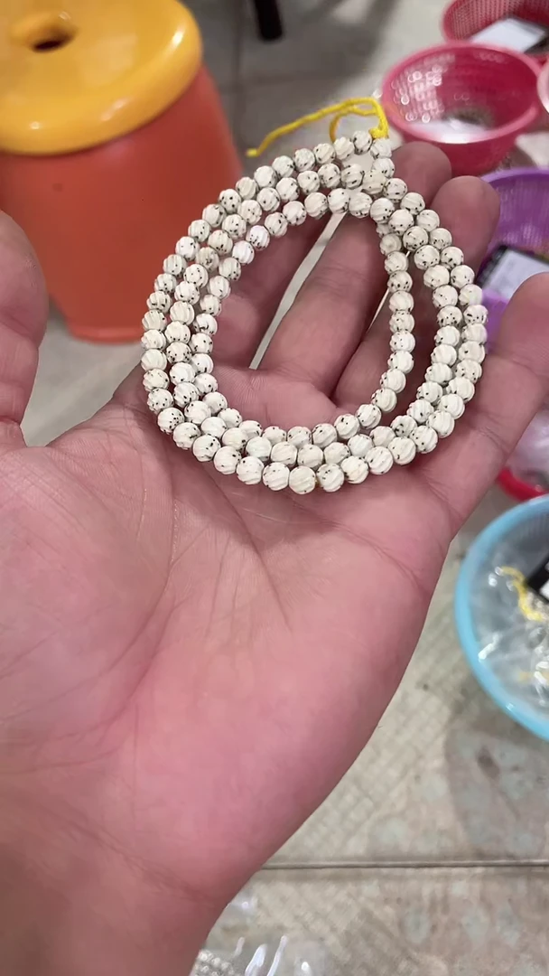 星月菩提吊坠海南星月菩提《Y83》6X6长串