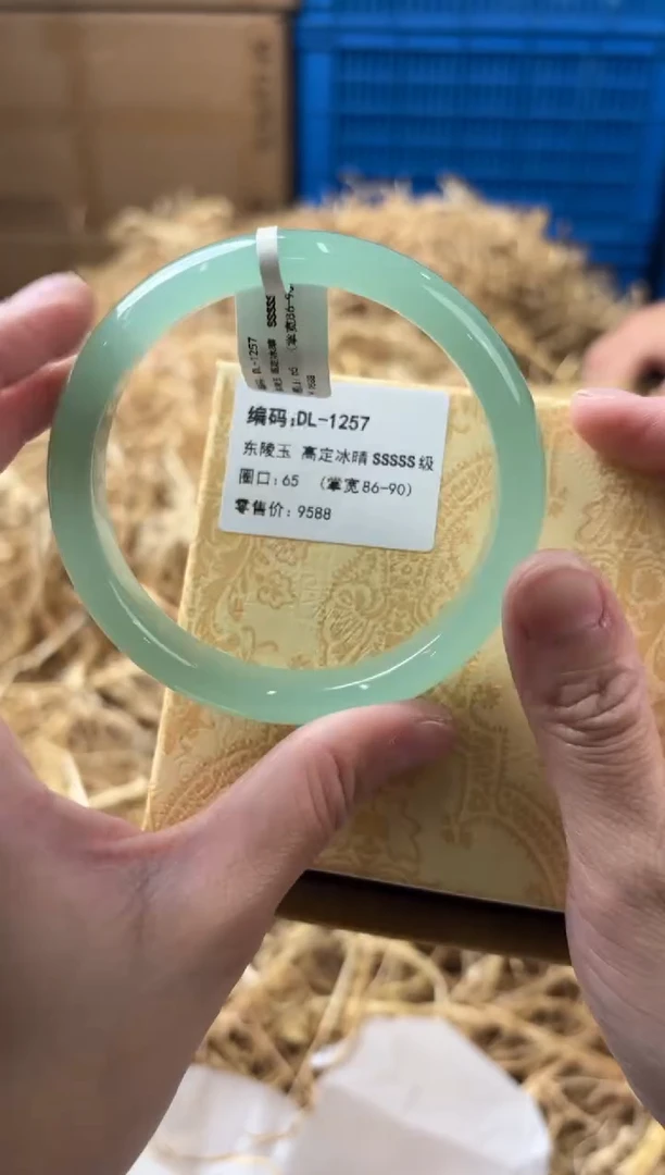 未镶嵌手镯石英质玉DL-1257