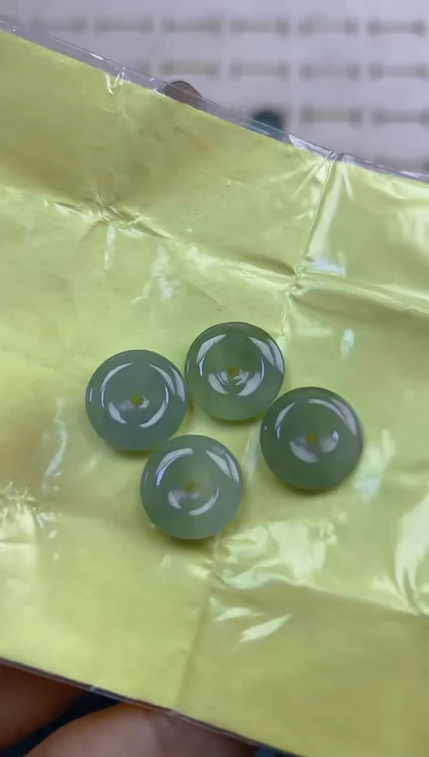 翡翠裸石天然翡翠蛋面15