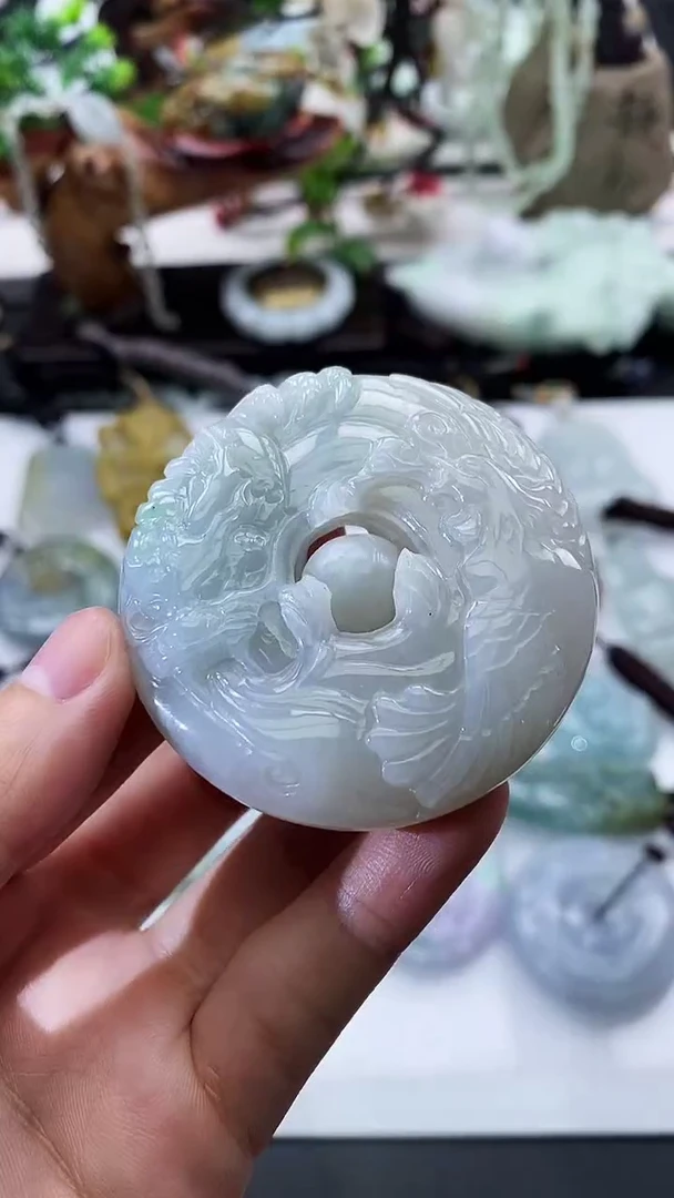 颈饰未镶嵌翡翠天然缅甸A货翡翠